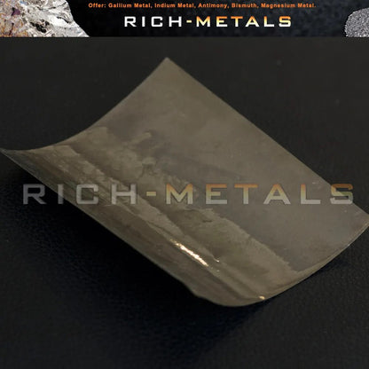 0,05 mm dicke Magnesium-Metallfolie, 0,05 x 100 x 100 mm/Stück, Mg 99,99 % reine Folie